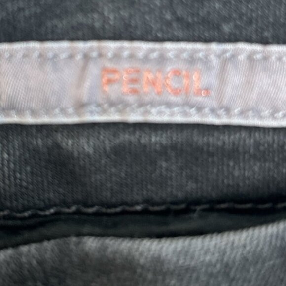 Melissa McCarthy Seven7 Pencil Distressed Black Jeans Women's Size 18W Slimming - Picture 7 of 12